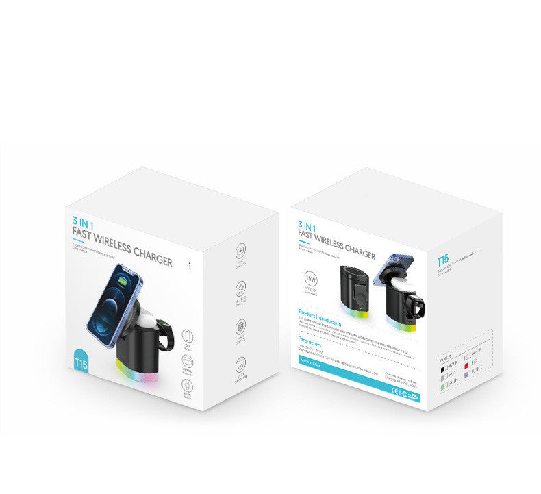 Magnetic Wireless Fast Charger by DREAMILLIUM