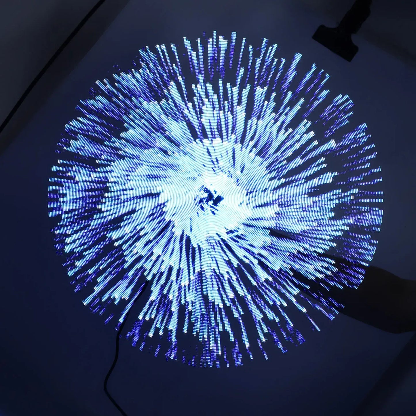 Hologram Fan (3D) 224 LED Light Beads