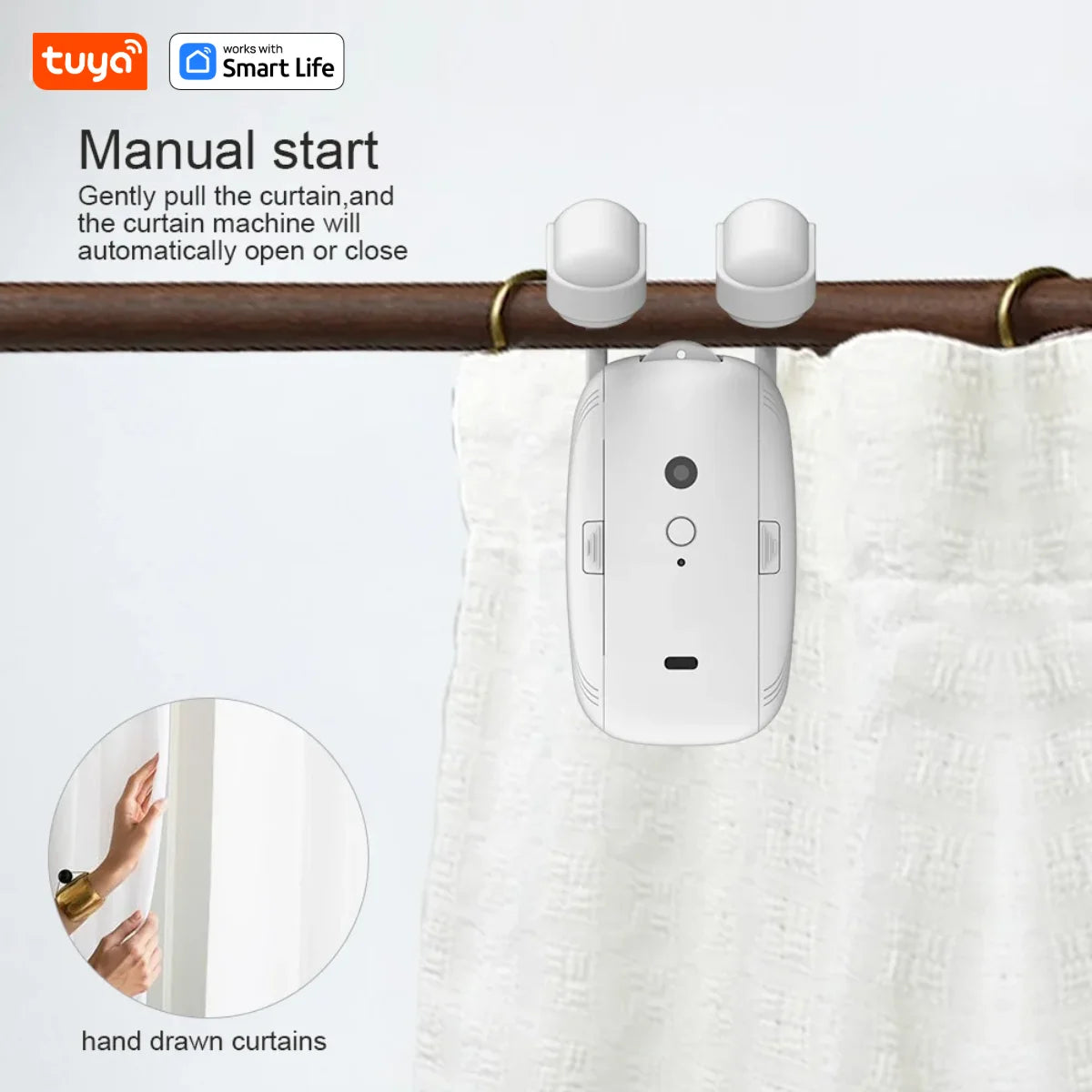 Tuya Smart Curtain Robot by DREAMILLIUM