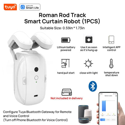 Tuya Smart Curtain Robot by DREAMILLIUM